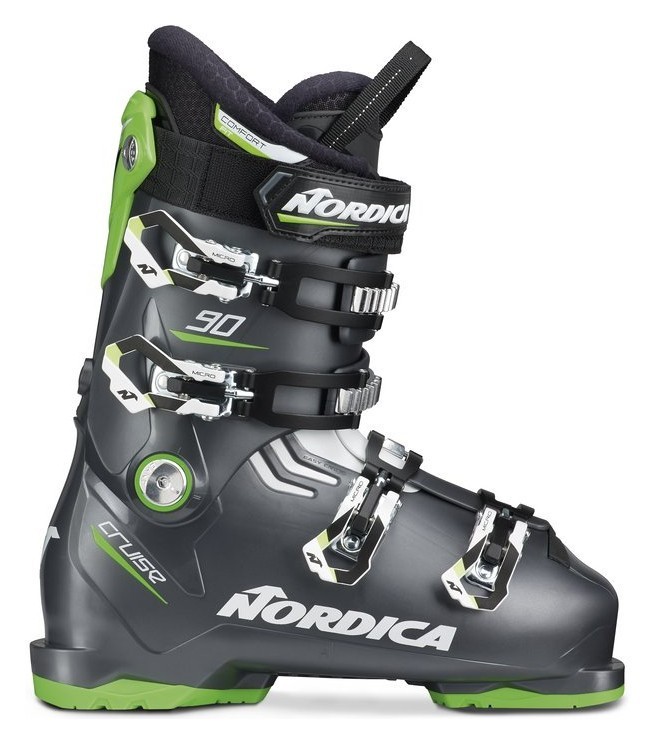 Черевики гірськолижні Nordica THE CRUISE 90 42 (270мм) Anthracite/green/white (05064800-WRH), укр, укр