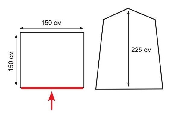 Тент Totem Privat (душ/туалет)