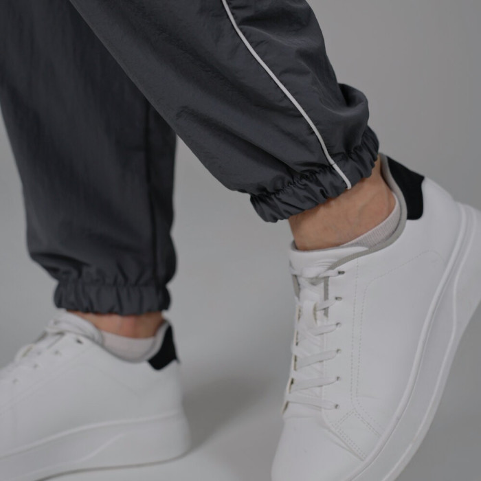 Легкий спортивный костюм Slavni мужской темно-серый, Демисезонный костюм Slavni Porto темно-серый