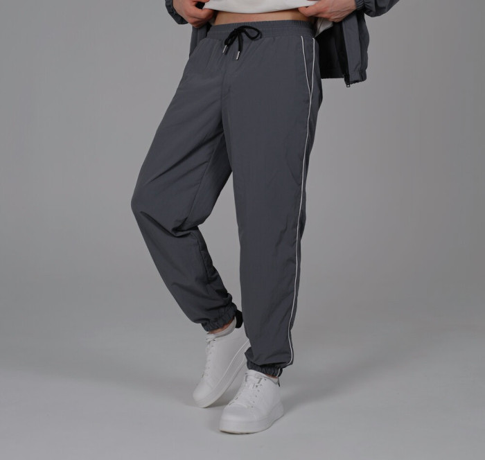 Легкий спортивный костюм Slavni мужской темно-серый, Демисезонный костюм Slavni Porto темно-серый