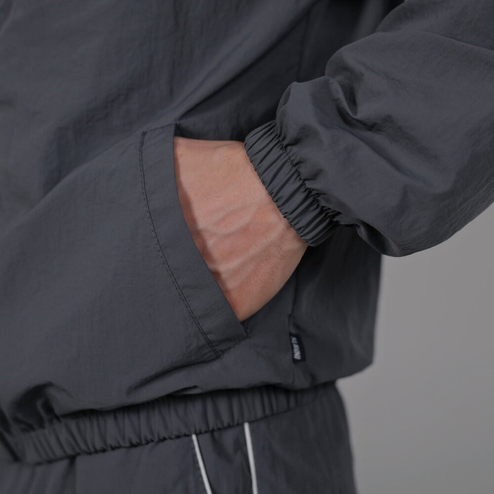 Легкий спортивный костюм Slavni мужской темно-серый, Демисезонный костюм Slavni Porto темно-серый