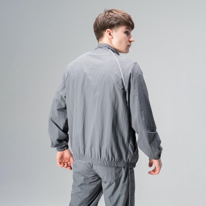 Легкий спортивный костюм Slavni мужской темно-серый, Демисезонный костюм Slavni Porto темно-серый