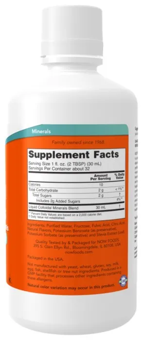 Colloidal Minerals Raspberry - 32oz