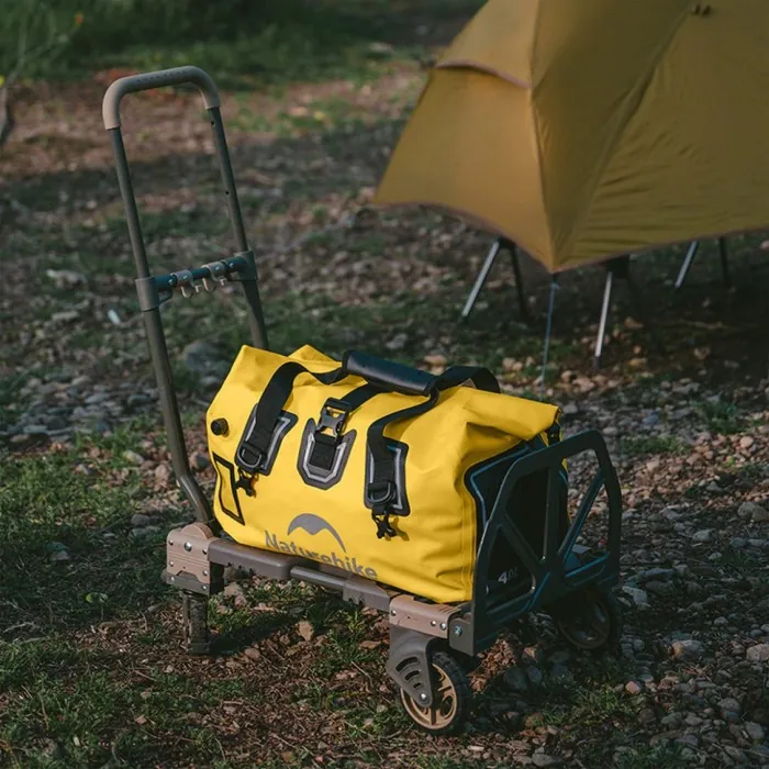 Водонепроницаемая дорожная сумка Naturehike CNK2450XB015, 90 л, желтая