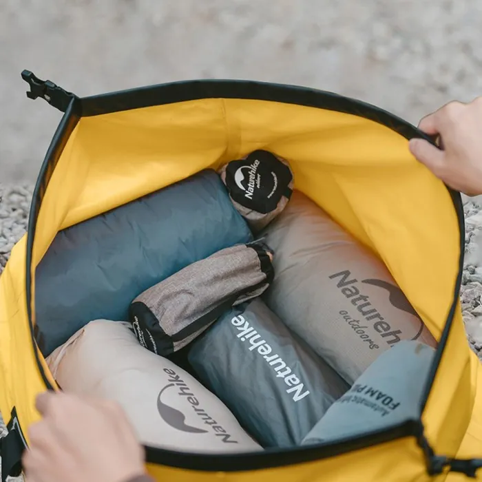 Водонепроницаемая дорожная сумка Naturehike CNK2450XB015, 90 л, желтая