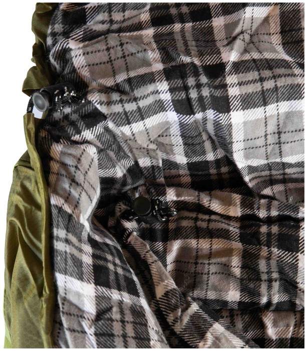 Спальный мешок Tramp Sherwood Regular карандаш левый dark-olive/grey 220/80 UTRS-054R