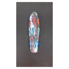 Пенниборд Amigo Sport Bora Flach абстракция цветные волны