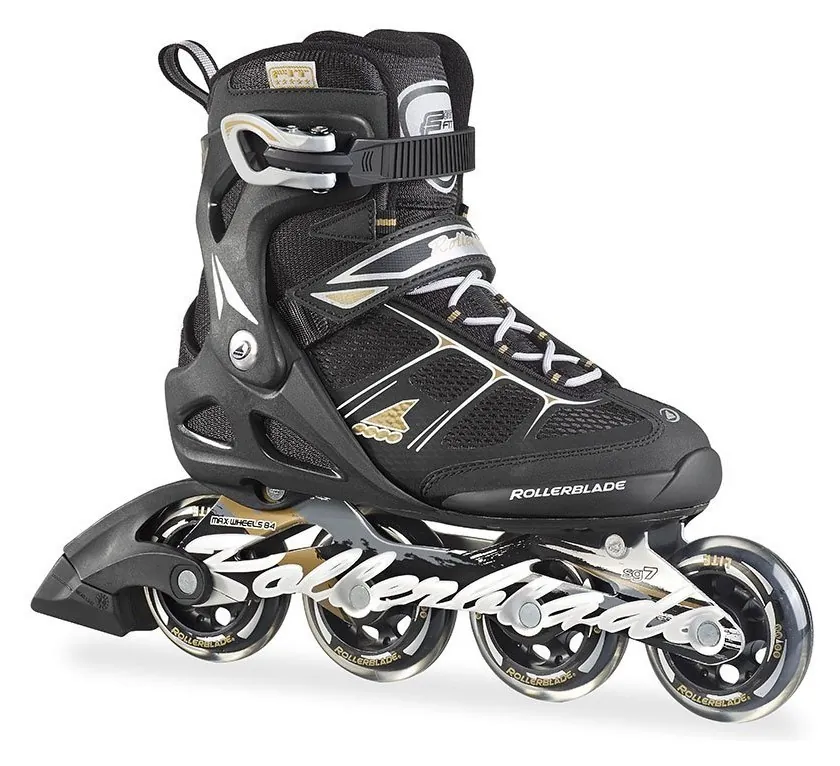 Роликові коньки для дорослих Rollerblade MACROBLADE 80 W 35 (5US) 220мм Black/gold (07502300 944) (275мм)