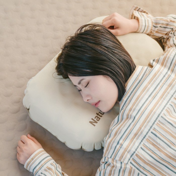 Подушка надувна ультралегка Naturehike CNK2300DZ024, прямокутна велика, укр, укр