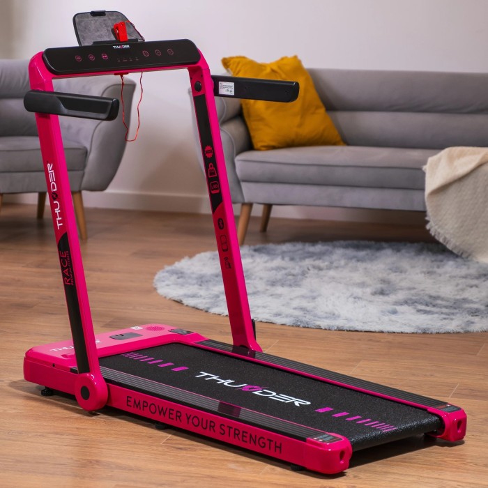 Бігова доріжка електрична THUNDER RACE-PINK