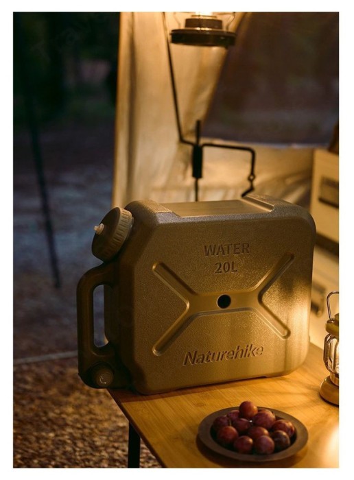 Каністра для води Naturehike CNH22CJ018, 20 літрів, темно-зелена, укр, укр