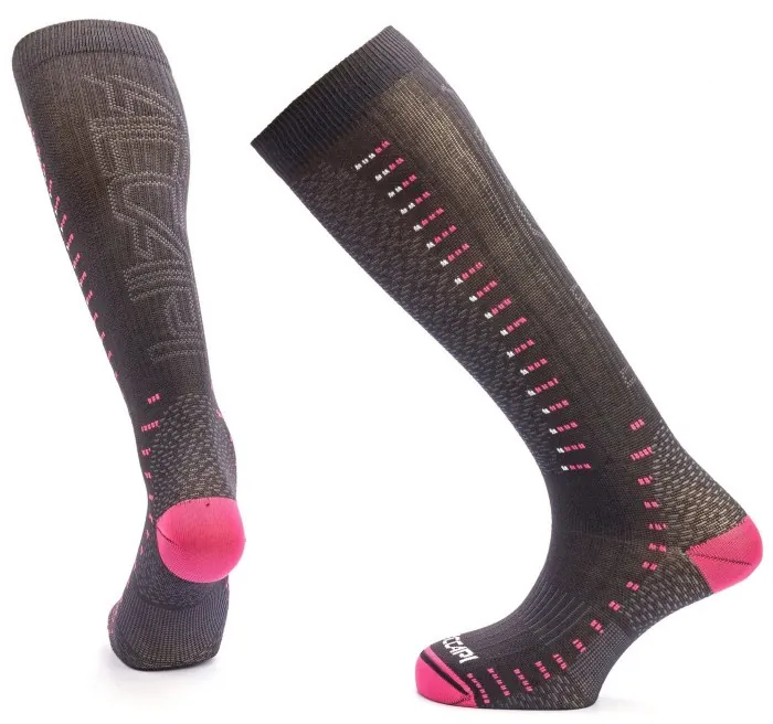 Термошкарпетки Accapi Ski Ergoracing, Black/Cyclamen, 34-36