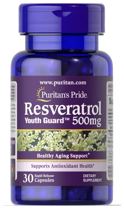 Resveratrol 500 mg - 30 caps (До 02.27)