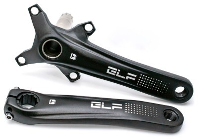 Шатун AL L170мм с интегр.осью черный T-Self A26Z-AS300 без звезды и каретки (без болтов)