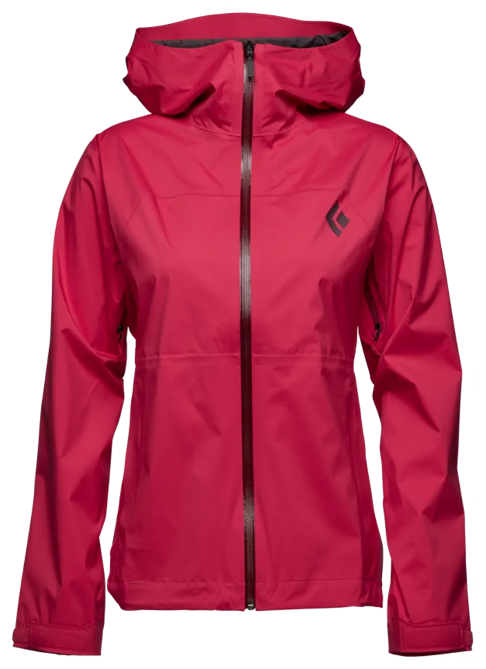 Мембранна жіноча куртка Black Diamond W Stormline Stretch Rain Shell, Pomegranate, XS (SHM_BD M6976034XSM1)