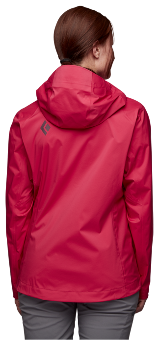 Мембранная женская куртка Black Diamond W Stormline Stretch Rain Shell, Pomegranate, XS