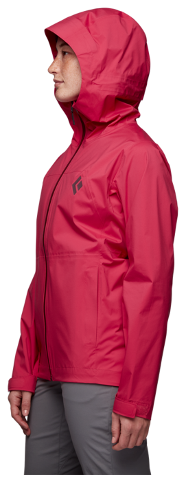 Мембранная женская куртка Black Diamond W Stormline Stretch Rain Shell, Pomegranate, XS