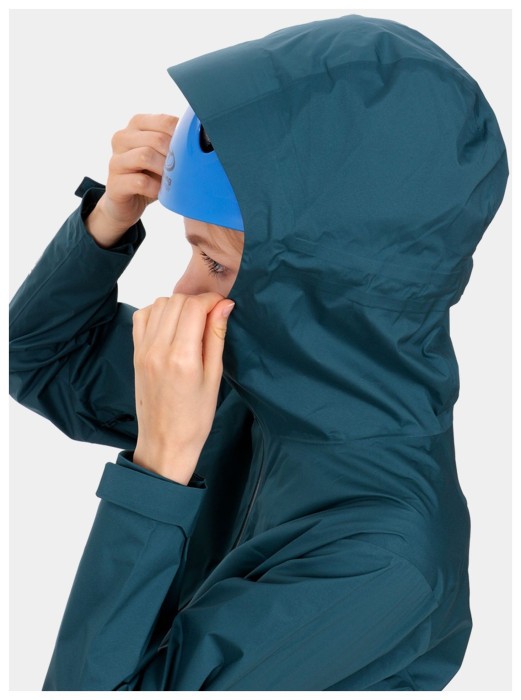 Мембранная женская куртка Black Diamond W Stormline Stretch Rain Shell, Pomegranate, XS