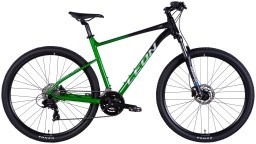 Велосипед AL 29" Leon TN 100 HDD рама-21" чорний з зеленим 2025 Велосипед AL 29" Leon TN 100 HDD рама-21" чорний з зеленим 2025