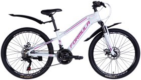Велосипед AL 24&quot; Formula BLACKWOOD 1.0 DD FR рама-12,5&quot; біло-рожевий 2025