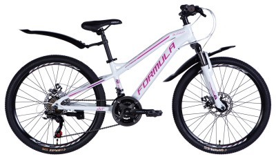 Велосипед AL 24&quot; Formula BLACKWOOD 1.0 DD FR рама-12,5&quot; біло-рожевий 2025