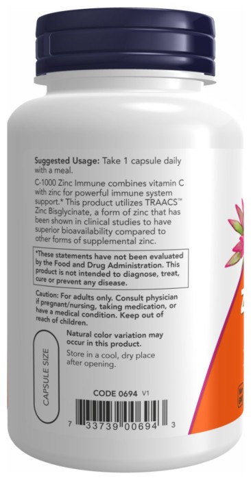 C-1000 Zinc Immune - 90 vcaps