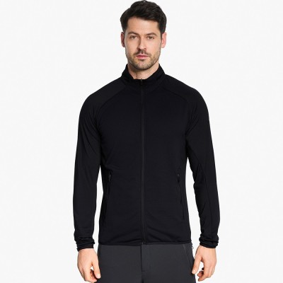 Ziener куртка флисовая Jodio black 46