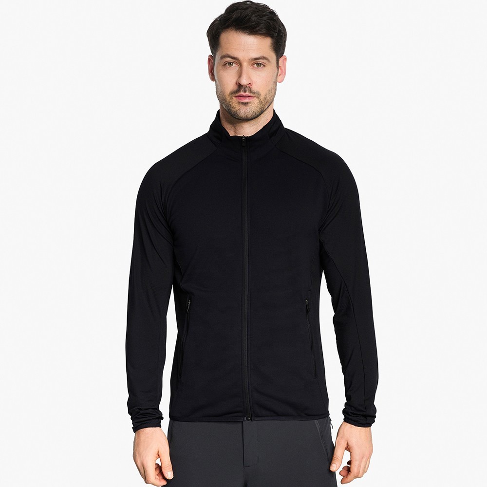 Ziener куртка флисовая Jodio black 46