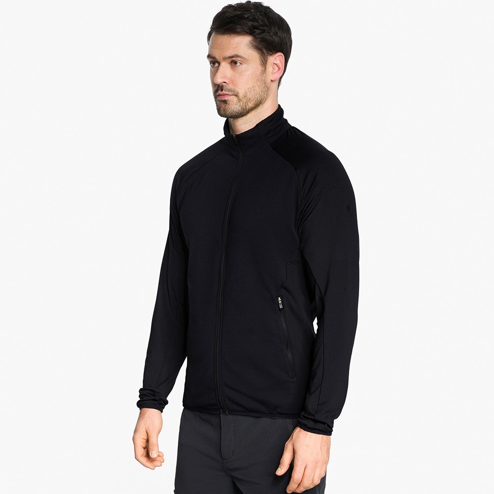 Ziener куртка флисовая Jodio black 46