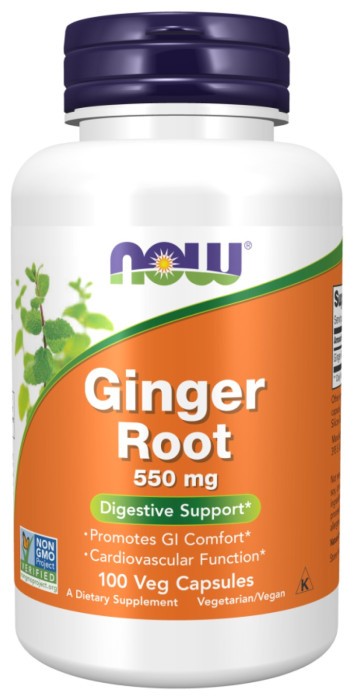 Ginger Root 550mg - 100 vcaps
