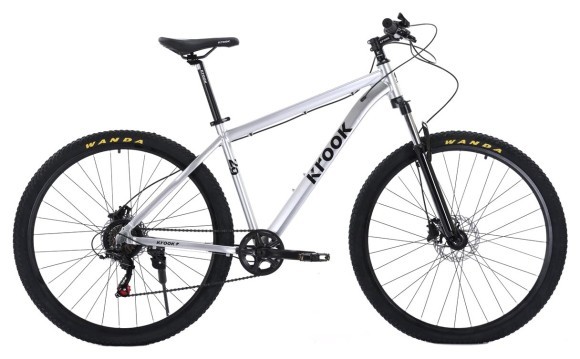 Велосипед 29" Krook 29 2025 сірий, укр