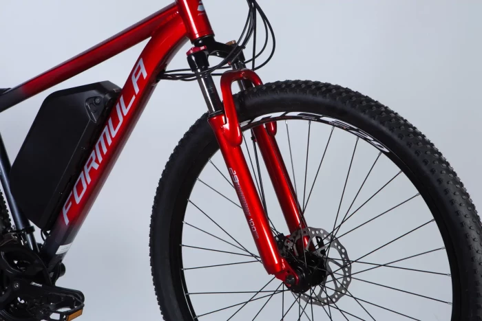 Велосипед з електроприводом 29" AL Formula eF-1 DD CS рама-18,5" 48B 17.5А*г 500Вт червоно-сріблястий 2026