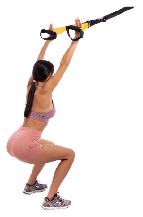 Петли TRX функциональный тренажер PRO PACK P3 HOME FI-3726-05, черно-желтые, черно-желтые