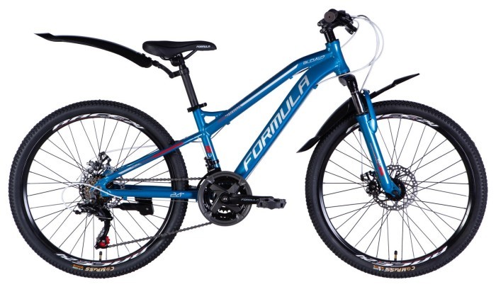 Велосипед AL 24" Formula BLACKWOOD DD FR рама-12,5" синий 2026