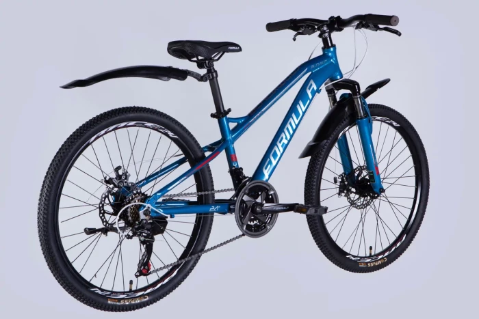 Велосипед AL 24" Formula BLACKWOOD DD FR рама-12,5" синій 2026