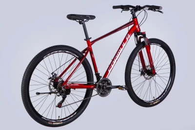 Велосипед уцененный AL 29" Formula MOTION DD FR рама-19" красный с серым 2026