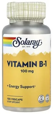 Vitamin B-1 100mg - 100 vcaps