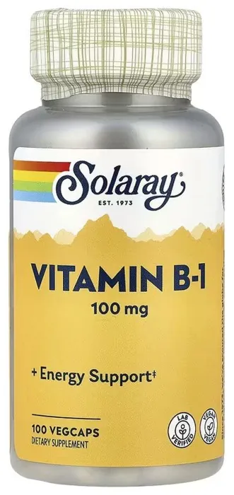 Vitamin B-1 100mg - 100 vcaps