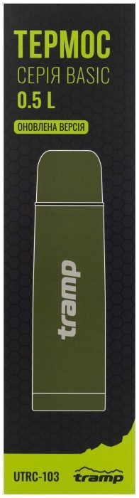 Термос TRAMP Basic 0,5л UTRC-103, olive