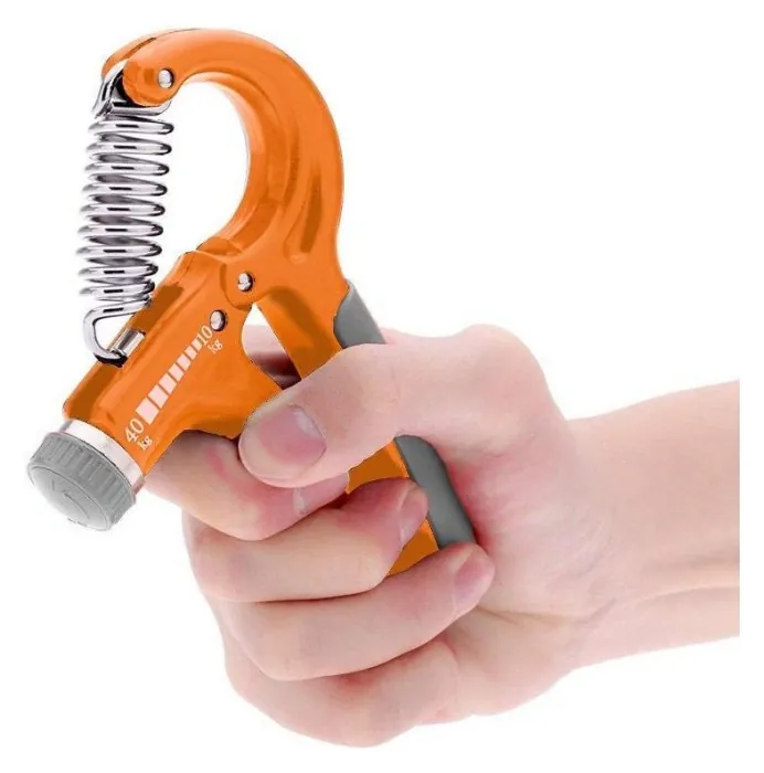 Эспандер кистевой Power System PS-4021 с регулируемой нагрузкой 10-40 кг. Power Hand Grip Orange