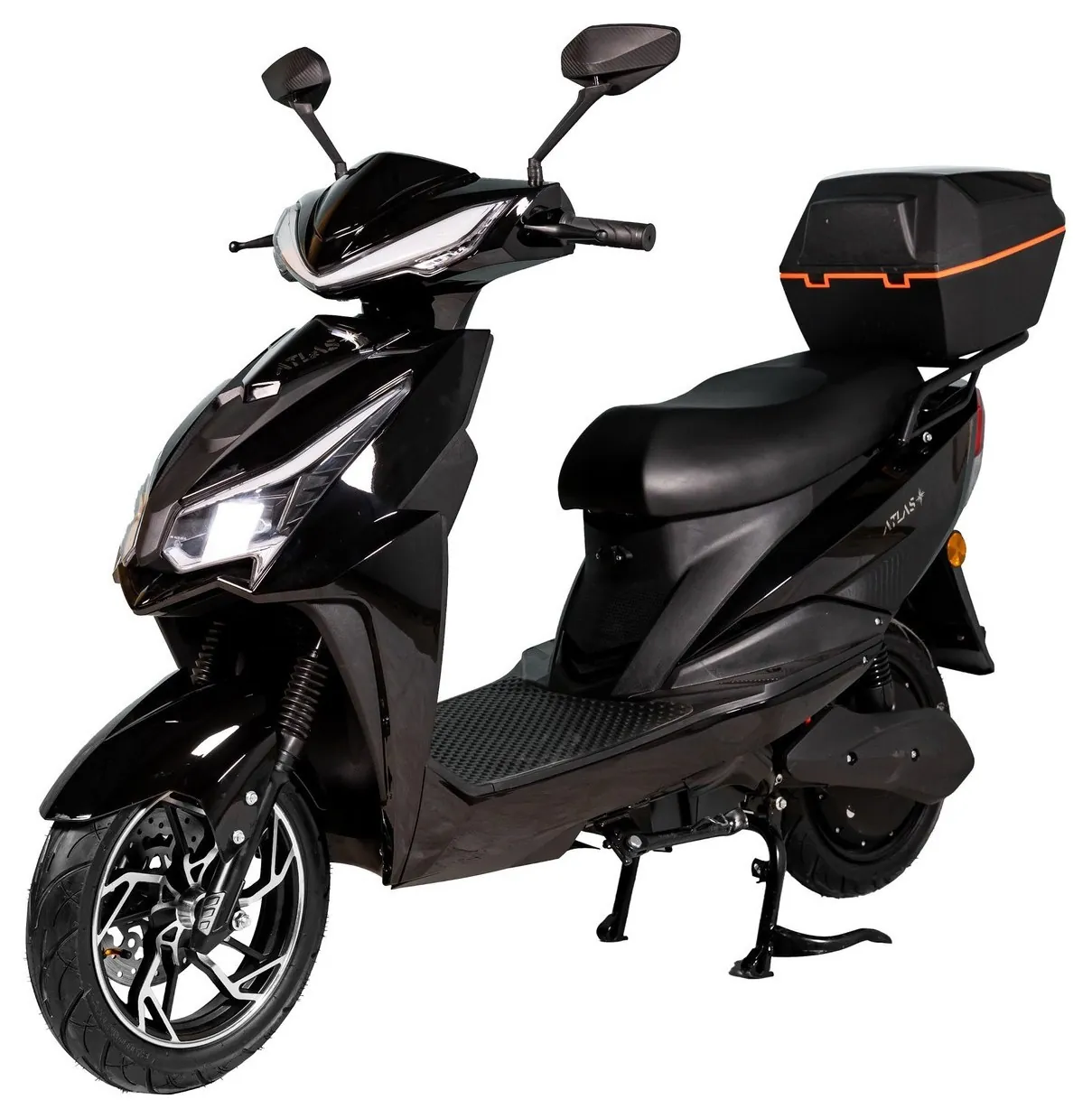Електроскутер Atlas Spider 2 Box 2000W Plus Black (TOK_4030)