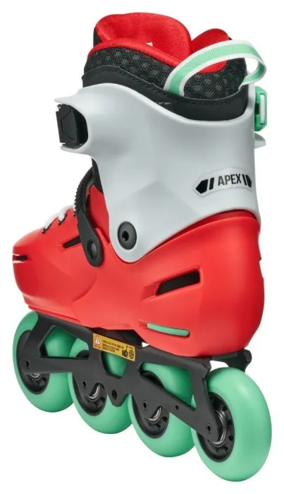 Rollerblade ролики Apex red-mint 29-32
