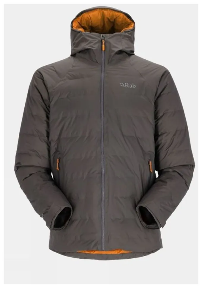 Мембранна чоловіча тепла куртка Rab Valiance Jacket Graphene, L (SHM_RB QDB-49-GRH-LRG)