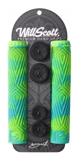 Гріпси для самокату Blunt Hand Grip WILL SCOTT - Green/Teal, укр, укр