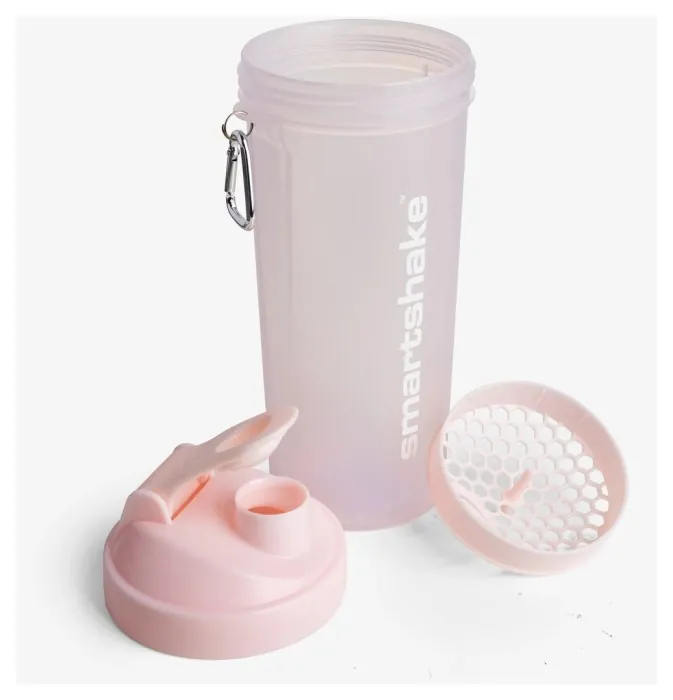 Шейкер спортивний SmartShake Lite 1000ml Cotton Pink