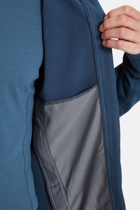 Чоловіча флісова кофта Rab Modulus Hoody, Black