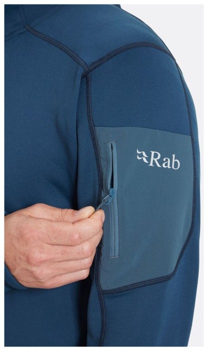Чоловіча флісова кофта Rab Modulus Hoody, Black