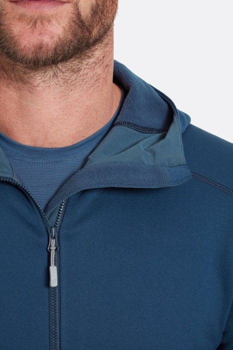 Чоловіча флісова кофта Rab Modulus Hoody, Black