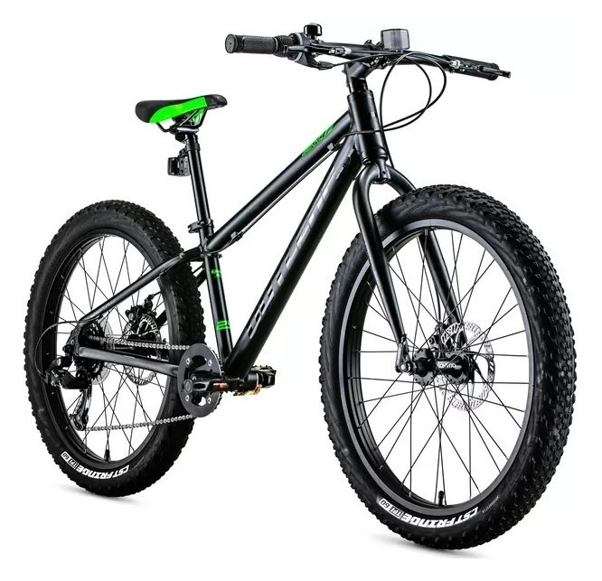 Велосипед Outleap Gekko 24″ Black green (без коробки)