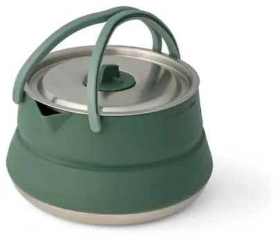 Чайник складной Sea to Summit Detour Stainless Steel Collapsible Kettle 1,6 L, Laurel Wreath Green